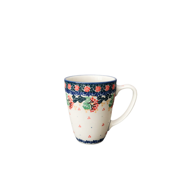 Boleslawiec Handmade Stoneware Coffee Mug - Medium 12oz, Ceramika Artystyczna, 2056x