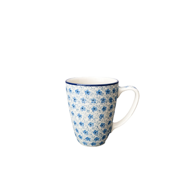 Boleslawiec Handmade Stoneware Coffee Mug - Medium 12oz, Ceramika Artystyczna, 2163