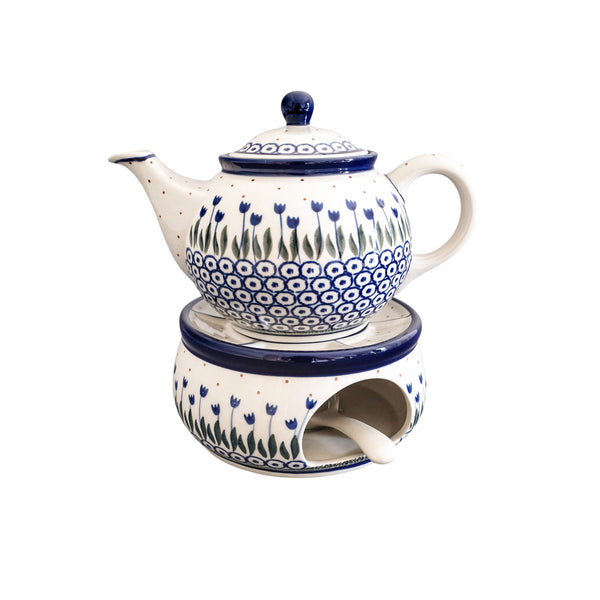 30 oz Teapot With Warmer