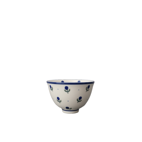 Boleslawiec Handmade Unique Matcha Green Tea Bowl - Tea Cup  8oz